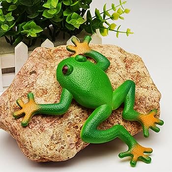 ルアー・フライ FROG PRODUCTS SUU-ZOON DE-CA-DANCE TOY Amazon.com: Solar Dancing Frog Cute Green Frog Shaking Head